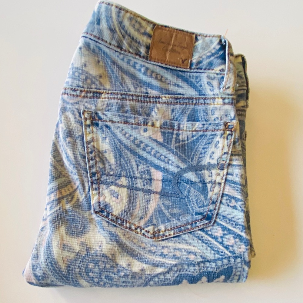 💋American Eagle Boho Stretch Skinny Women Jean - Picture 1 of 7